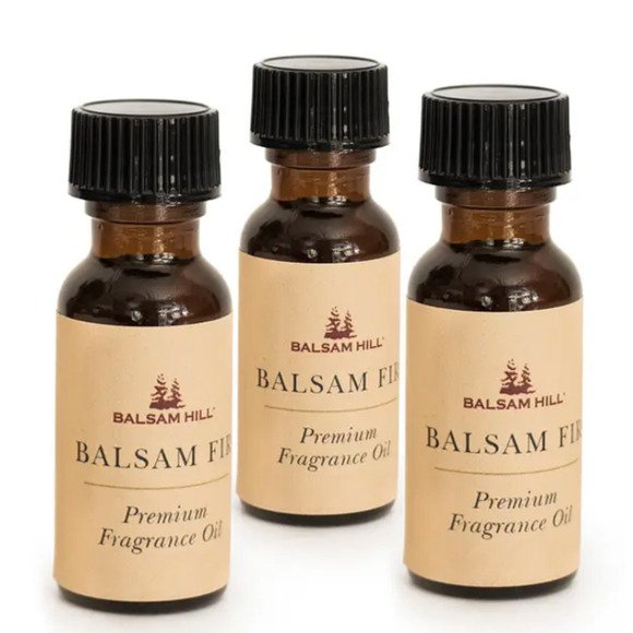 Balsam Hill Balsam Fir Scents of the Season Fragrance Oil Set of 3 NEW IN BOX - Picture 1 of 3